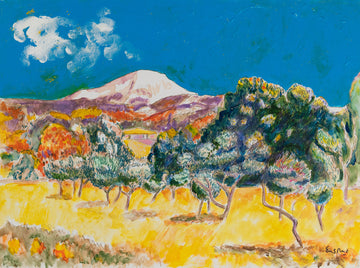 Cezanne's Mont St. Victoire, France