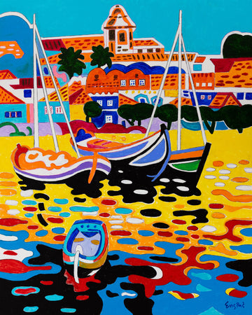 Harbor near Biarritz, France