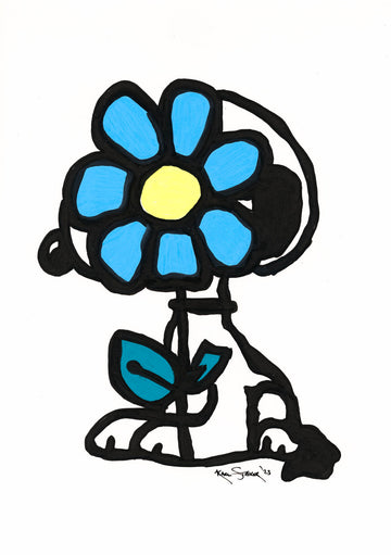 Snoopy Floral Features